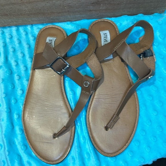 Steve Madden leather sandals - Picture 4 of 8